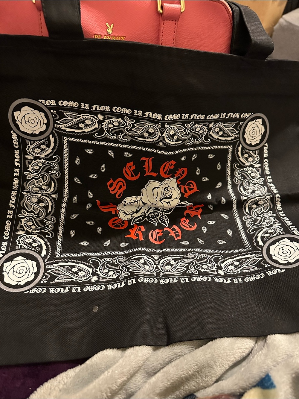 Selena Bandana tote bag